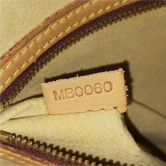 AUTHENTIC LOUIS VUITTON LV SHOULDER BAG TOTE BABYLONE BROWNS MONOGRAM MB0060 - Picture 5 of 16